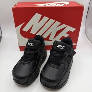 Nike Air Max 90 Easy On Toddler Size 6c Black Athletic Walking Shoes